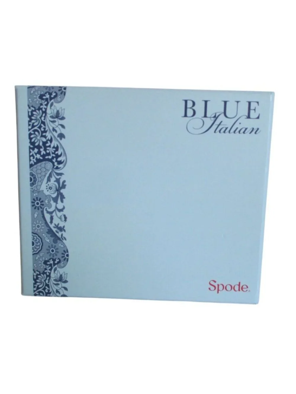 Spode Blue Italian Pastry Pastry Forks Set Of 6 With Decorative Porcelain Handle
